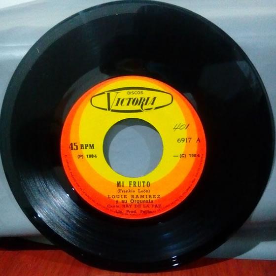 Disco sencillo de 7” y 45 rpm
